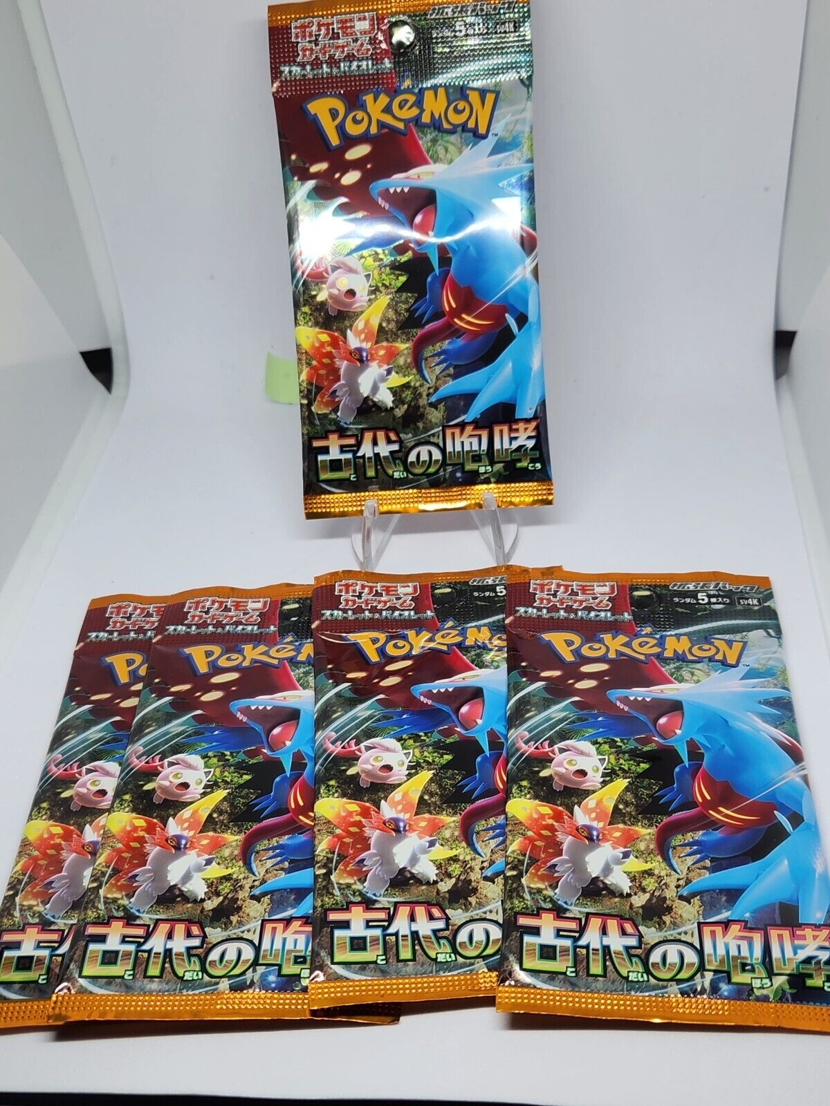 Future Flash SV4M Japanese Pokemon Card Scarlet and Violet SEALED Pack 5 packs